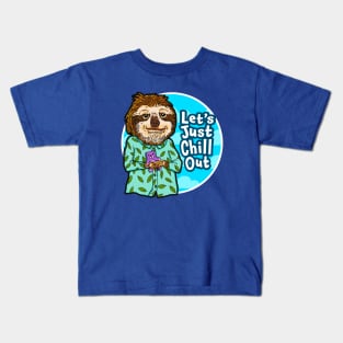 CUTE FROM HOME Sloth Kids T-Shirt